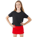 American Apparel Youth Cotton Spandex Jersey Skort